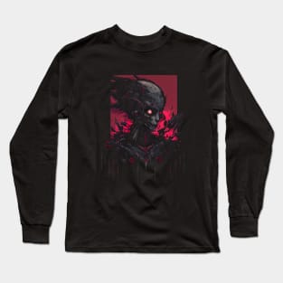 Zombie Cybord Long Sleeve T-Shirt